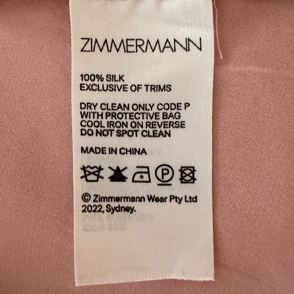 ZIMMERMANN SILK WRAP DRESS - Picture 5 of 6